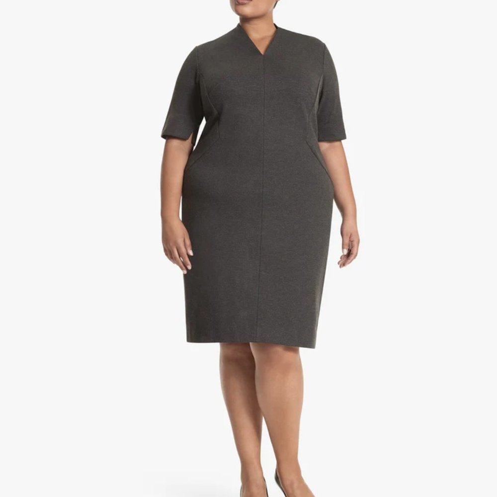 MM LaFleur The Heidi Dress - Textured Ponte